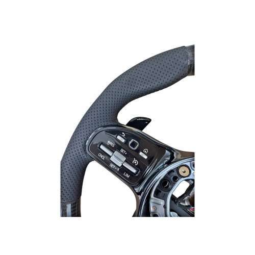Volan sport piele perforata compatibil cu modelele Mercedes 2006-2010 Produs compatibil - nu este OEM [4]