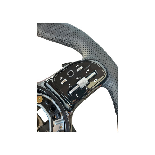 Volan sport piele perforata si carbon compatibil cu modelele Mercedes 2010-2021 Produs compatibil - nu este OEM Cod: OCH-14 [4]