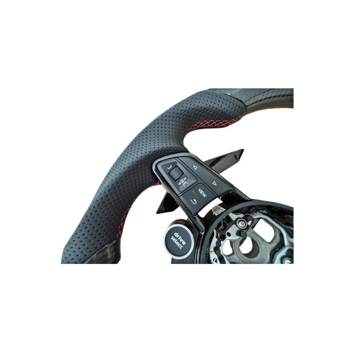 Volan sport piele si carbon compatibil cu modelele Audi fabricate dupa 2011, Produs compatibil - nu este OEM [4]