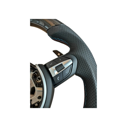 Volan sport piele si carbon compatibil cu modelele BMW Seria 1 F20,F21 Seria 2 F22,F23,F45,F87 Seria 3 F30,F31,F34 Seria 4 F32,F33,F36,F82,F83 X5 - F15 X3 - F25 [4]