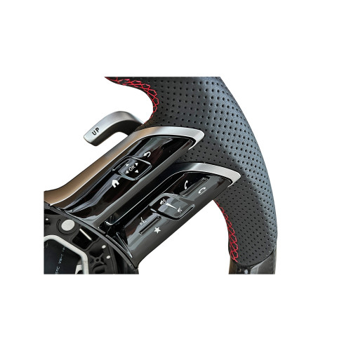 Volan sport piele si carbon compatibil cu modelele Mercedes 2011-2021 Produs compatibil - nu este OEM [3]