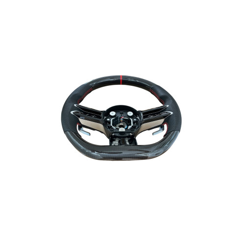 Volan sport piele si carbon compatibil cu modelele Mercedes 2011-2021 Produs compatibil - nu este OEM [2]