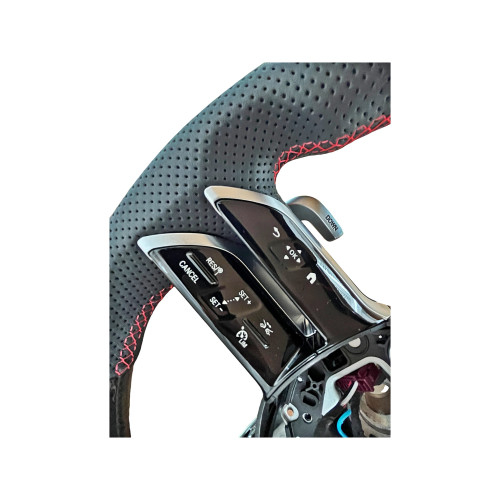 Volan sport piele si carbon compatibil cu modelele Mercedes 2011-2021 Produs compatibil - nu este OEM [4]