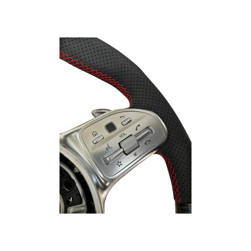 Volan sport piele si carbon compatibil cu modelele Mercedes 2011-2021 Produs compatibil - nu este OEM [4]