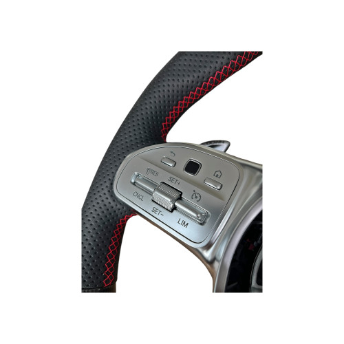 Volan sport piele si carbon compatibil cu modelele Mercedes 2011-2021 Produs compatibil - nu este OEM [3]