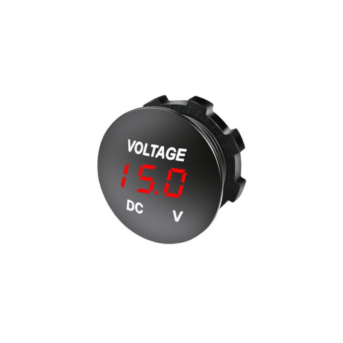 Voltmetru 12-24V /5-30V cu LED Rosu [1]