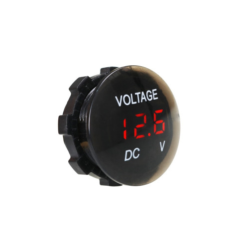 Voltmetru 12-24V /5-30V cu LED Rosu [2]