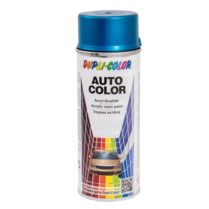 Vopsea Spray Auto Dacia Albastru Electric Metalizata Dupli-Color [1]