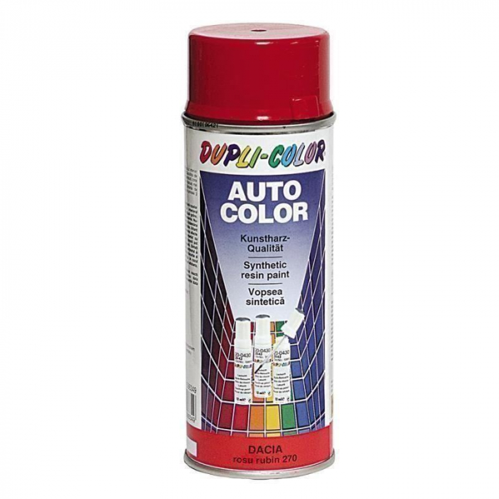 Vopsea Spray Auto Dacia Rosu 275 Dupli-Color [1]