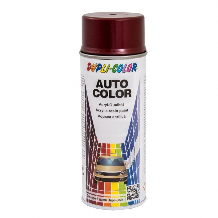 Vopsea Spray Auto Dacia Rosu Rubin Metalizata Dupli-Color [1]