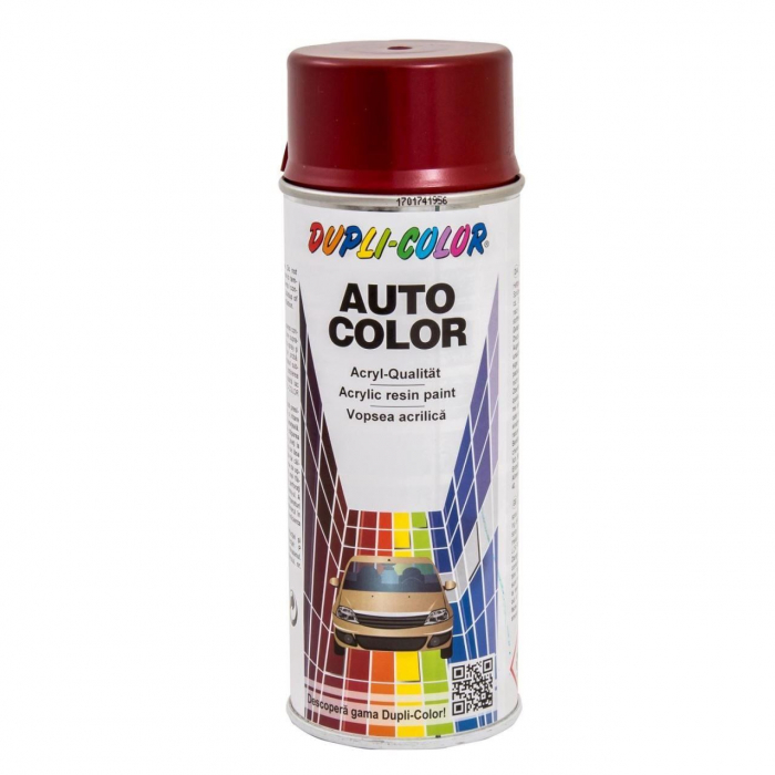 Vopsea Spray Auto Dacia Rosu Toreador Metalizata Dupli-Color [1]