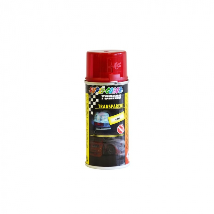 Vopsea spray tuning /lampi transparentă DUPLI-COLOR, 150ml - Rosu-Transparent [2]
