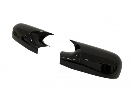Capace oglinda tip BATMAN RENAULT CLIO (2006-2009) negru lucios [1]