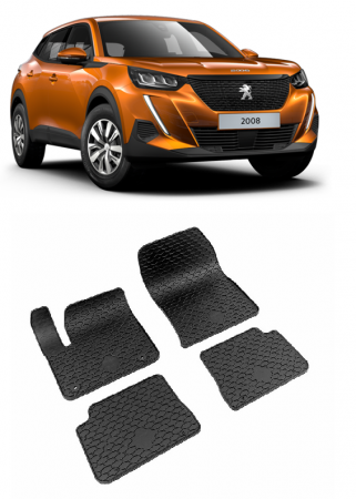 Peugeot - Set Covorase Auto Cauciuc Peugeot E-2008 (2020-2022)