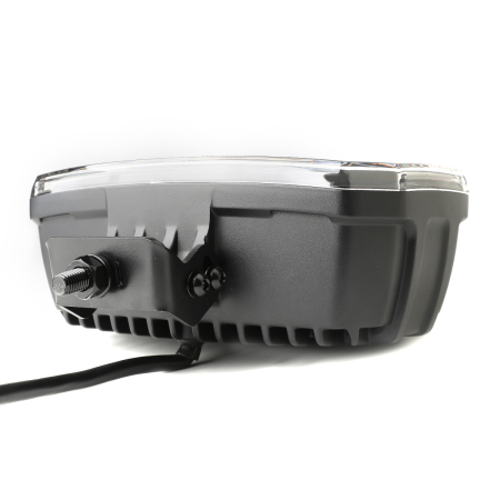 Proiector LED auxiliar halogen 12-24V, 175W, 11000 lm, DRL portocaliu/alb si lumina de avertizare cu 4 moduri, E-mark IP67/69K [6]