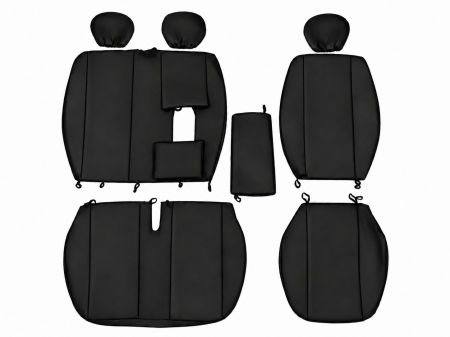 Set Huse din Piele Ecologica pentru Mercedes Sprinter W906 2006-2018 – Negru [5]