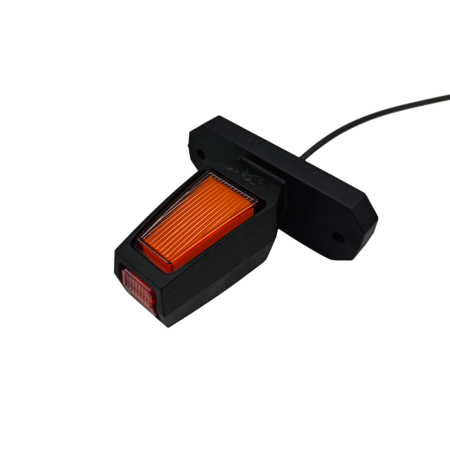 Set de lumini de gabarit LED cu 3 poziții - Galben Roșu 90 mm 12V-24V [3]