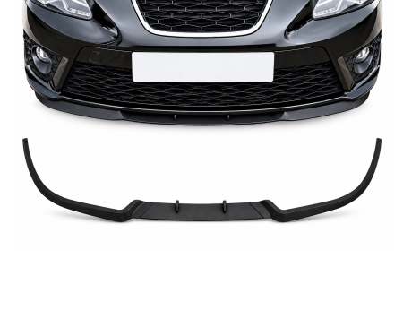 Prelungire bara -spoiler - Prelungire Bara Fata Universala Cupra Lip, Spoiler Splitter Auto din 3 Piese, Plastic ABS, Negru