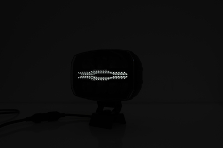 Proiector LED auxiliar halogen 12-24V, 175W, 11000 lm, DRL portocaliu/alb si lumina de avertizare cu 4 moduri, E-mark IP67/69K [7]