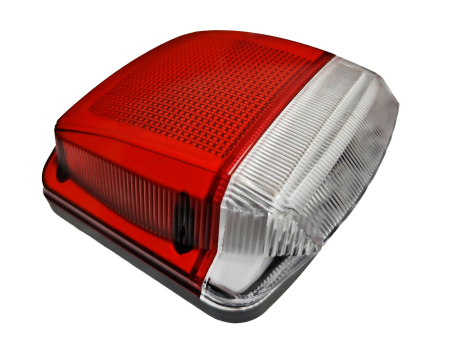 Electronice si electrice auto - Set lumini LED numar de înmatriculare, albe, cu indicator neon roșu - 12V / 24V