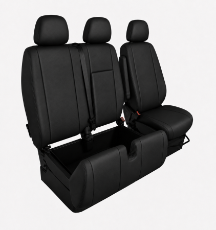 Set Huse din Piele Ecologica pentru Mercedes Sprinter W906 2006-2018 – Negru [4]