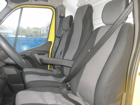 Mercedes - Set Huse Scaune  Gri Negru de Lux pentru Renault Master Renault Master (2009-2016)
