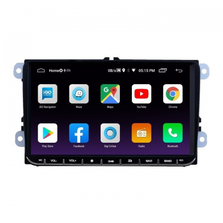 Navigatie dedicata cu Android Skoda Octavia II 2004 - 2013, 1GB RAM, Display HD 9" Touchscreen [2]