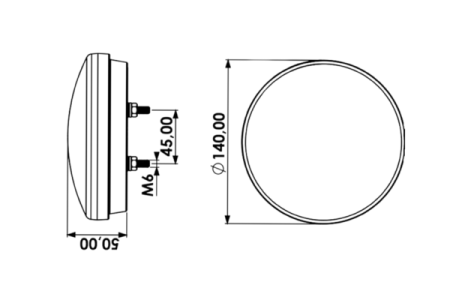 Set lampi  LED Hamburger cu 5 funcții pentru remorcă/camion - marker neon, stop, semnalizare, marșarier și ceață, 12V-24V [3]