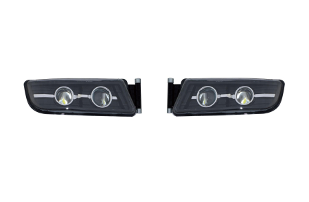 Proiectoare de ceață LED cu fază lungă pentru MAN TGX / TGS / TGL 24V - Lentile duble OEM 81251016521 / 81251016522 [1]