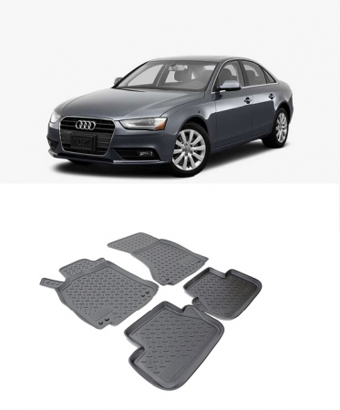 Audi - Set covorase cauciuc tip tavita Audi A4  B8 (2007-2016)