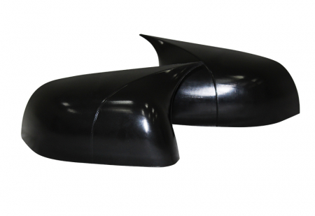 Capace oglinda tip BATMAN Dacia Logan 2009-2020 negru lucios [2]