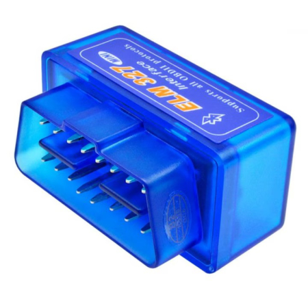 Interfata Diagnoza Auto OBD2 ELM327 Mini, Bluetooth, Scanner Auto, Citire si Stergere Erori, Albastru [2]
