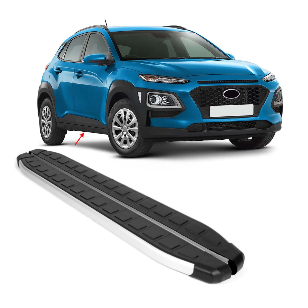 Praguri auto - Praguri compatibile Hyundai Kona 2018-2023 (V1 173cm+UH55/BRK01)