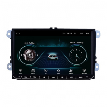 Navigatie dedicata cu Android Skoda Octavia II 2004 - 2013, 1GB RAM, Display HD 9" Touchscreen [3]