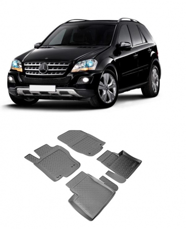 Mercedes - Set covorase cauciuc tip tavita MERCEDES-BENZ M (W164) (2005-2011)