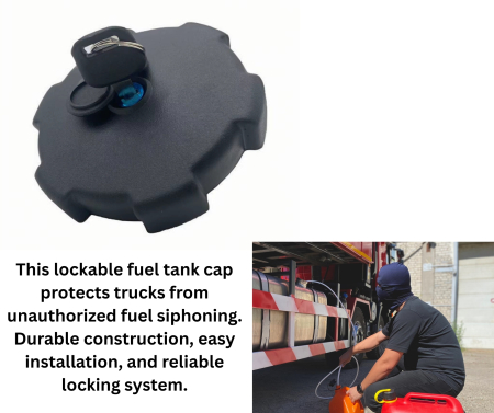 Buson rezervor combustibil cu incuietoare si lant – pentru camioane DAF, MAN, Mercedes, Volvo, Renault, Iveco [3]