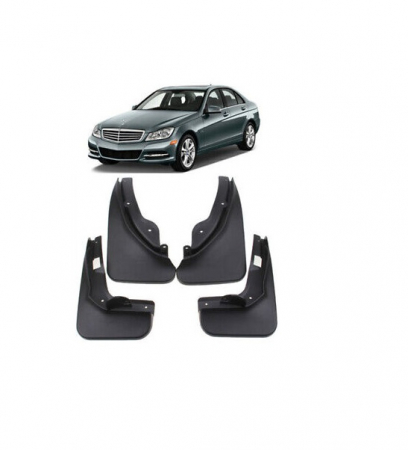 Accesorii pentru exterior - Aparatori noroi dedicate Mercedes-Benz Clasa C W204 Facelift 2011-2014 Cod: MUD1107 CH-2