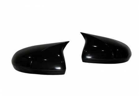 Capace oglinda tip BATMAN  RENAULT CAPTUR 2020-2022 negru lucios [3]