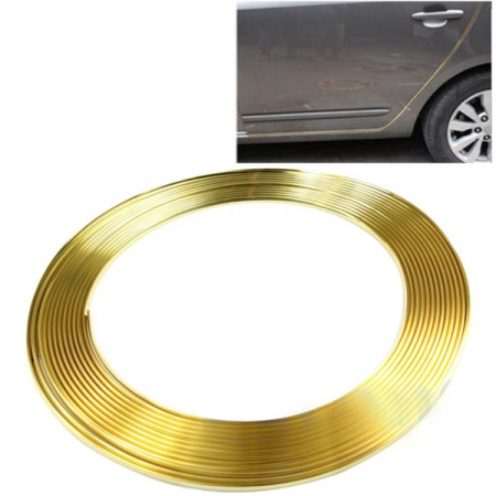 Rola ornament cu adeziv - Rola ornament AURIU cu adeziv 4mm x 15m