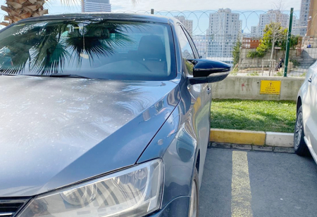 Capace oglinzi tip BATMAN Volkswagen Jetta (2010-2018) negru lucios [2]