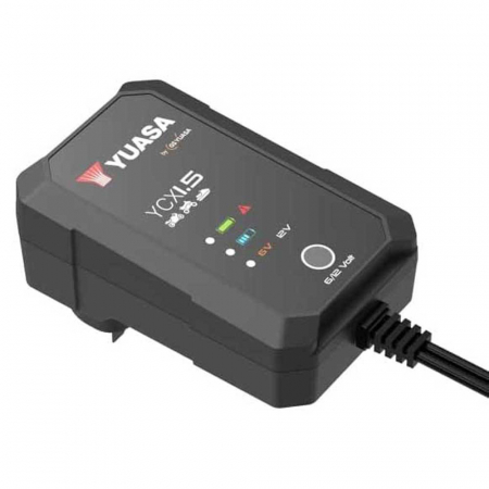 YUASA INCARCATOR INTELIGENT BATERII MOTO YCX1.5 6V/12V 1.5A [1]