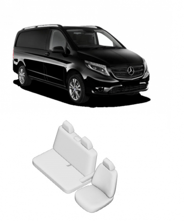 Set huse scaune dedicate  Mercedes Vito W447 (2015-2020) 2+1 Locuri [0]