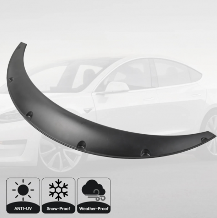 Set protectie aripi universale overfender negru (88,5 cm (L) x 34,6 cm (H) x 11,5 cm (l)) [5]