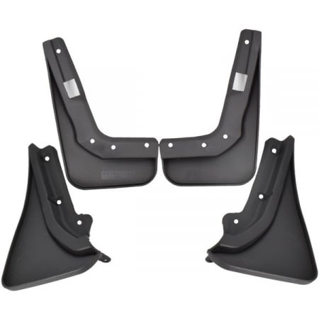 Aparatori noroi dedicate Mercedes-Benz Clasa C W204 Facelift 2011-2014 Cod: MUD1107 CH-2 [2]