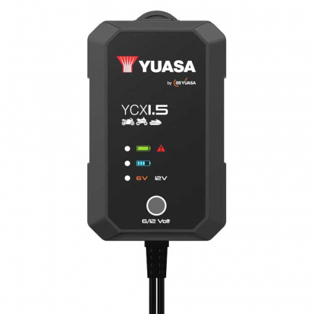 Electronice si electrice auto - YUASA INCARCATOR INTELIGENT BATERII MOTO YCX1.5 6V/12V 1.5A