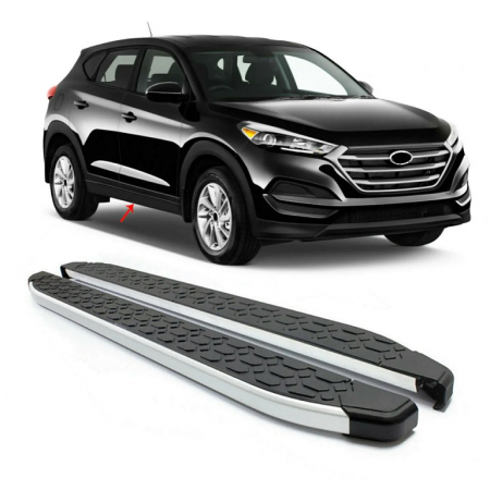 Praguri auto - Praguri compatibile Hyundai Tucson III (2015-2020) (V1 173cm+UH54/BRK01)