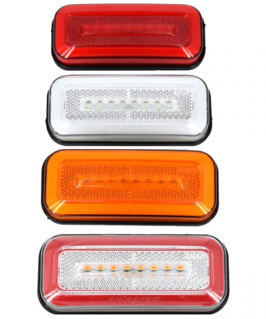 Accesorii Camioane - Lampa gabarit laterala LED NEON 4 Functii 12-24V