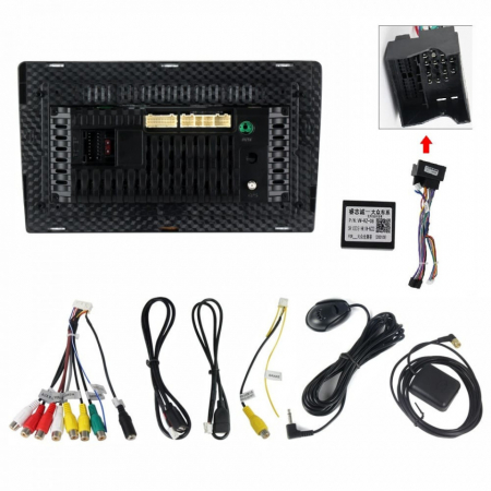 Navigatie  Skoda Octavia II 2004 - 2013, Android 1GB RAM, Radio GPS Dual Zone, Display HD IPS 8" Touchscreen [5]