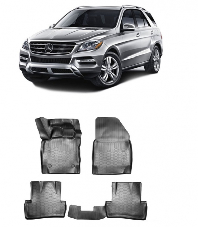 Mercedes - Covorase cauciuc tip tavita MERCEDES-BENZ M (W166) (2011-2015)