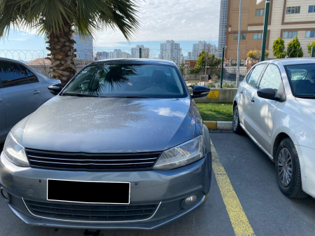 Capace oglinzi tip BATMAN Volkswagen Jetta (2010-2018) negru lucios [1]